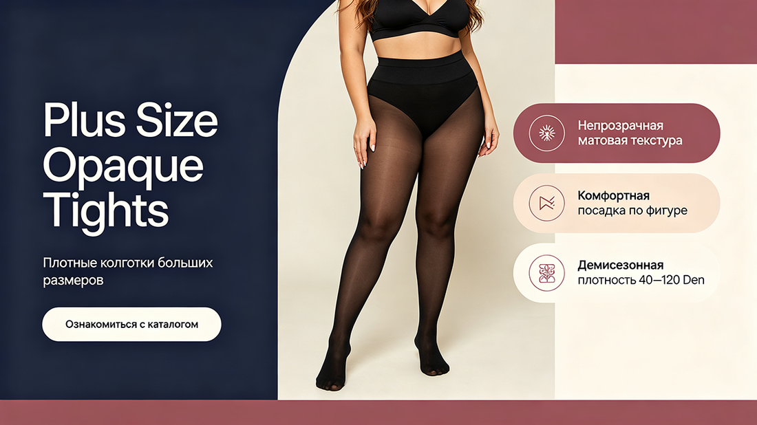 Плотные колготки больших размеров (Plus Size Opaque Tights): полное руководство 2026